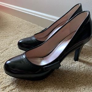 Flag Blu-Verde Patent Leather Heels